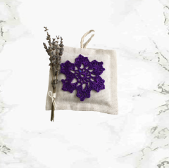 Lavanta Kesesi✵ Mor Dantel
