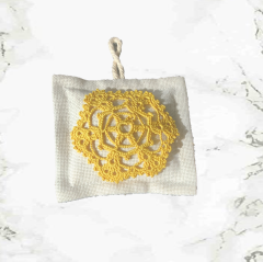 Lavanta Kesesi✵ Sarı  Dantel